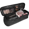 Joan & David Diamond Quilted Dual Compartment Hair Tool Zippered Travel Case - 4 of 4