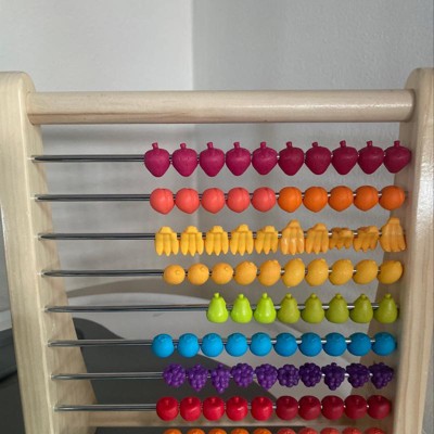 B. Toys Wooden Abacus Counting Toy - Two-ty Fruity! : Target