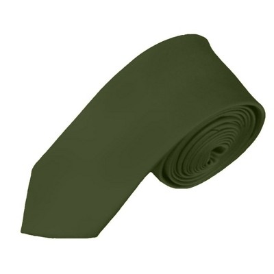 Boy's Solid Color 2.75 Inch Wide And 48 Inch Long Neckties