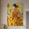 Art Remedy Van Gogh Sunflowers Dress Fashion and Glam Wall Art Unframed - 2 of 4