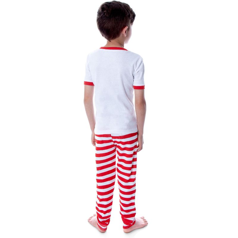 Dr. Seuss Cat In The Hat Mommy and Me Matching Outfit Family Pajama Set, 2 of 6