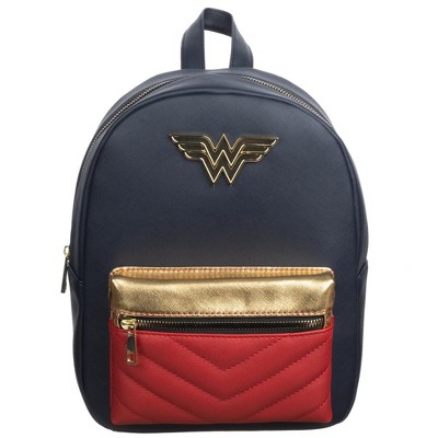 Wonder Woman Comic Book Superhero Mini Backpack Fan Gear