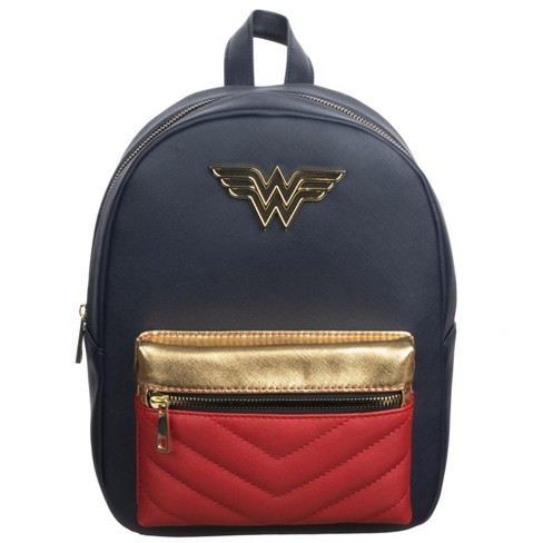 sol escapar cubierta Wonder Woman Comic Book Superhero Mini Backpack Fan Gear : Target