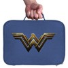 Justice League Wonder Woman Logo Insulated Soft Sided Lunch Box - 3 of 4