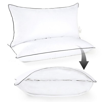 Cheer Collection Set of 4 Standard Size Down Alternative Pillows (20 x 28)