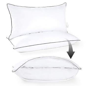 Cheer Collection Set of 2 Adjustable Layered Pillows