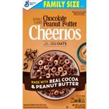 Cheerios Chocolate Peanut Butter Cereal Family Size - 18oz - General Mills