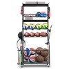 ZACHVO 180 lbs. Weight Capacity Sports Storage Garage Organizer for Balls Yoga Mats Multifunction Equipment Rack - 2 of 4