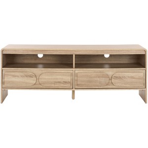 Arsenio 2 Drawer 2 Shelf Media Stand - MED3100 - Safavieh - 1 of 4