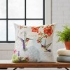 Nature Inspired Hummingbird Climaweave 18 Inch Pillow by Manual Woodworkers and Weavers - 3 of 3