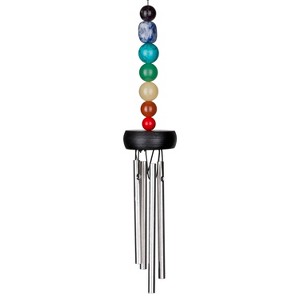 Woodstock Windchimes Woodstock Pocket Chakra Chime, Wind Chimes For Outside, Wind Chimes For Garden, Patio, and Outdoor Decor, 11"L - 1 of 4