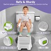 Itopfox Toddler Step Stool for Kids with Anti-Slip Surface, Rubber Bottom, Ideal for Toilet Potty Training, Bathroom & Kitchen Use (Includes 2 Ducks) - 3 of 4