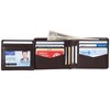 Alpine Swiss RFID Luka Men's Flip ID Wallet Deluxe Capacity Bifold With Divided Bill Section Comes in a Gift Box - 4 of 4