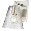 Analia Modern Wall Sconce - Dimmable Steel Fixture for Contemporary Bath Spaces - 3 of 4