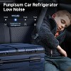 12 Volt Car Refrigerator, Portable Freezer Dual Zone APP Control, 52 Cans Fridge 12/24V DC and 100-240V AC - 4 of 4