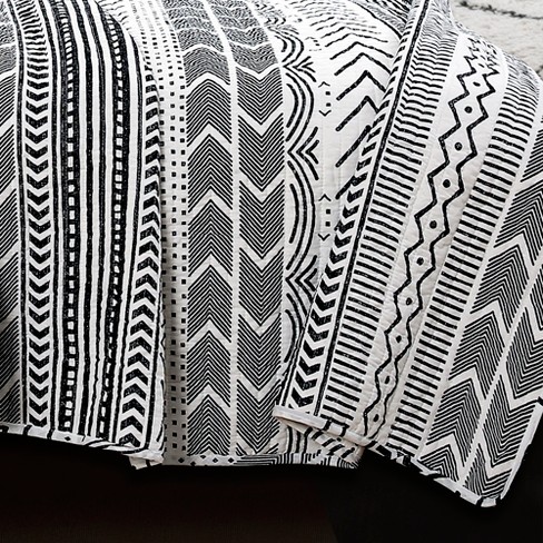 3pc Hygge Geo Quilt Set - Lush Decor