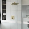 CASAINC 10 inch square rainfall showerhead Balance valve shower - 2 of 4