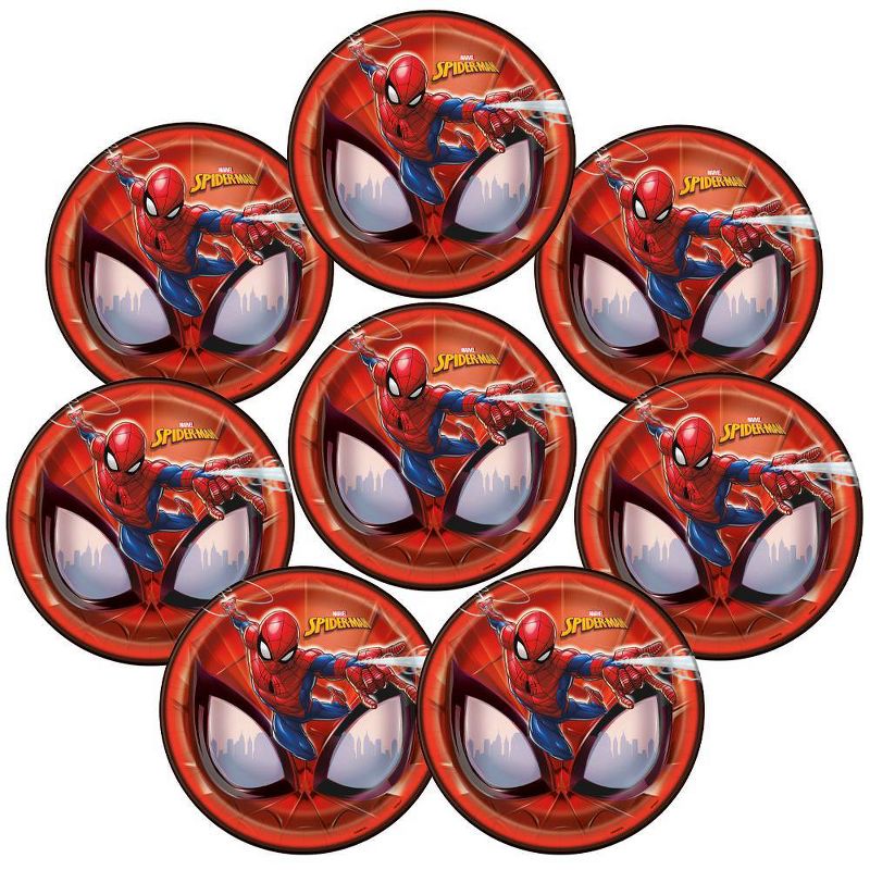 Spider-Man 9&#34; 8ct Party Paper Plates, 2 of 4