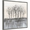 Amanti Art Trees at Dawn II Neutral by Silvia Vassileva Canvas Wall Art Print Framed 22-in. W x 22-in. H. - 2 of 4