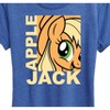 Women's - My Little Pony - Character Block Apple Jack Short Sleeve Graphic T-Shirt - 2 of 4