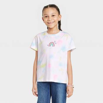 Girls' Tie-Dye Short Sleeve T-Shirt - Cat & Jack™