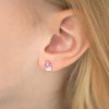 Girls' Colorful Cupcake Screw Back 14k Gold Earrings - In Season Jewelry - 3 of 4