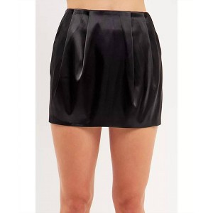 Women's Satin Mini Skirt - 2.7 AUGUST APPAREL - 1 of 4