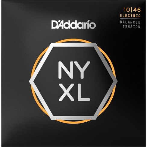 D'Addario NYXL1046BT Balanced Tension Nickel Wound Electric Guitar Strings 10-46 - image 1 of 4