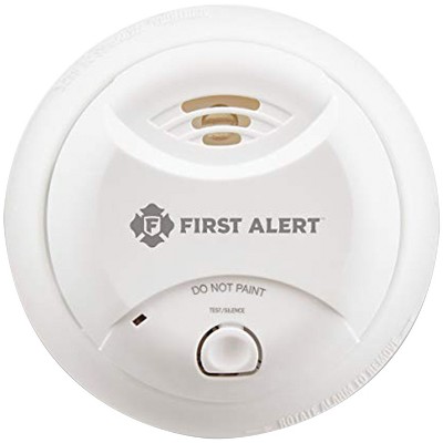First Alert® 10-Year Sealed-Battery Ionization Smoke Alarm.
