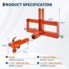 3 Point Trailer Hitch 2" Receiver, Quick Hitch Attachment with Towing Ball Mount, Receiver Tow Drawbar for Tractor Standard Category 1 - 2 of 4