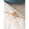 Saint Roman Saint-Elie Gold-Plated Necklace with Tree of Life Charm - 2 of 2