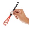 Glamlily 6 Pack Mini Whisk Set for Hair Dye Color Mixing, Cream Mixer, Salon or Home Use 7 x 1.2 in. - 4 of 4