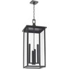 Quorum Lighting Westerly 4 - Light Pendant in  Textured Black - 2 of 4