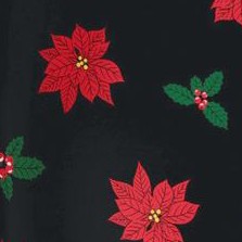 black poinsettia
