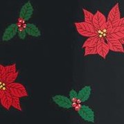 black poinsettia