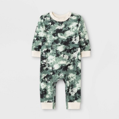 Image of Grayson Mini Baby Boys' Camo Romper - Green 6M