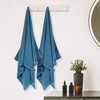 Unique Bargains Highly Absorbent Soft and Durable Bath Towels 28" x 56" 2 Pcs - 4 of 4