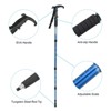 Unique Bargains Aluminum Alloy Collapsible T Handle Hiking Trekking Pole with Mud Basket 21-43 Inch - 4 of 4