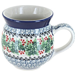 Blue Rose Polish Pottery Ceramika Artystyczna Bubble Mug - 1 of 1