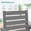 Arceso 18'' HDPS Outdoor Dining Chair, Patio Chair with Armrest for Backyard - 3 of 4
