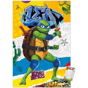 Trends International Teenage Mutant Ninja Turtles: Mutant Mayhem - Leonardo Unframed Wall Poster Prints - 1 of 4