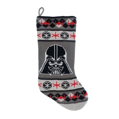 19" Star Wars Darth Vader Knit Christmas Holiday Stocking