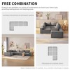 Luxury L-Shaped Modular Sofa: 5-Piece Upholstered Set, Foam-Filled, for Living Room & Bedroom - 4 of 4