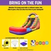 Pogo Bounce House Crossover Kids Inflatable Water Slide, Rainbow Cloud with Blower, 12 ft - 4 of 4