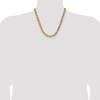 Chisel Stainless Steel Polished Yellow IP-plated 7.5mm 20" Figaro Chain Necklace - 4 of 4