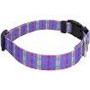 Country Brook Petz Deluxe Grape Plaid Dog Collar - Made in The U.S.A. - image 3 of 4