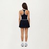 Anna-Kaci Active Women's Pleated Tennis Dress with Contrast Trim and Built-In Shorts - 4 of 4