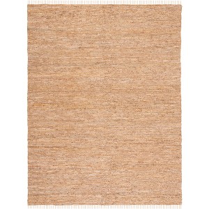 Vintage Leather W/ Fringes VTL501 Flat Weave Indoor Rugs - Safavieh - 1 of 4