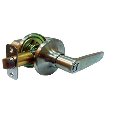 Faultless Olympic Lever Satin Privacy Lever Right Handed