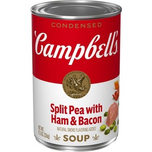 Campbell's Condensed Split Pea with Ham & Bacon Soup - 11.5oz - 1 of 4